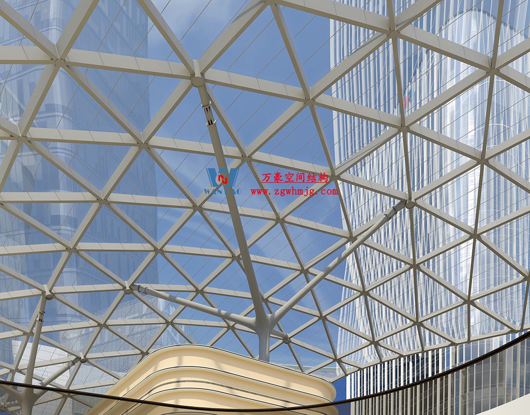 組合型創(chuàng)意消費空間|紹興華發(fā)金融活力城ETFE膜結(jié)構(gòu)商業(yè)天幕