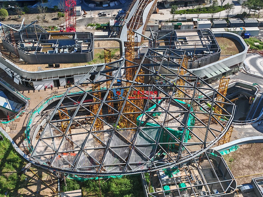 攻堅克難，全速推進|這個ETFE商業天幕迎來新進展