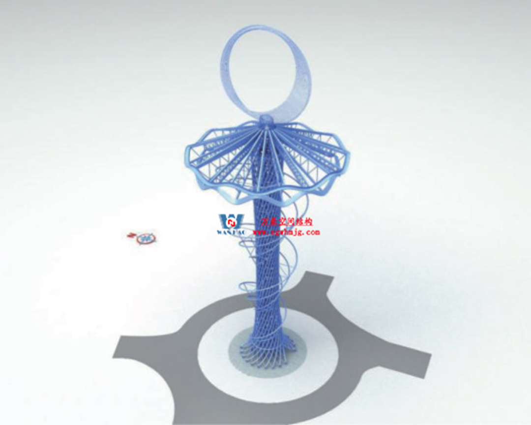 ETFE膜結構地標塔—以愛之名，點亮絲路歡樂世界