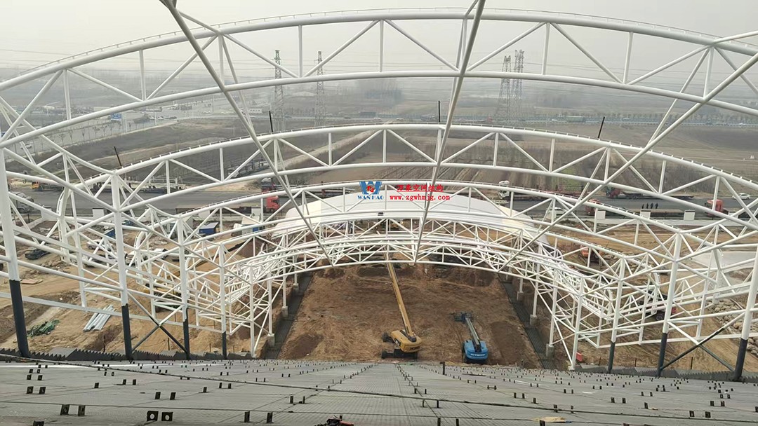 備受青睞的鋼膜結構建筑景觀