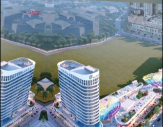 廣東茂名總匯ETFE氣枕商業天幕