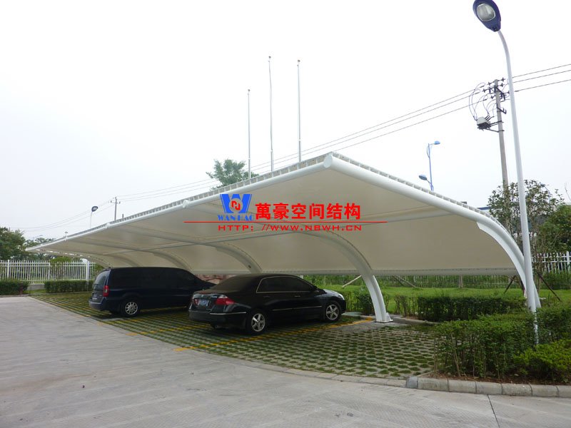 膜結構小轎車車棚