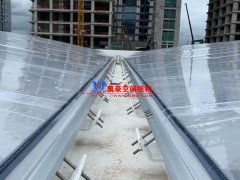 深圳龍華商業中心ETFE膜結構幕墻工程接近尾聲