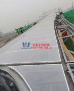 四川南充電影學院景觀膜結構工程膜結構安裝中